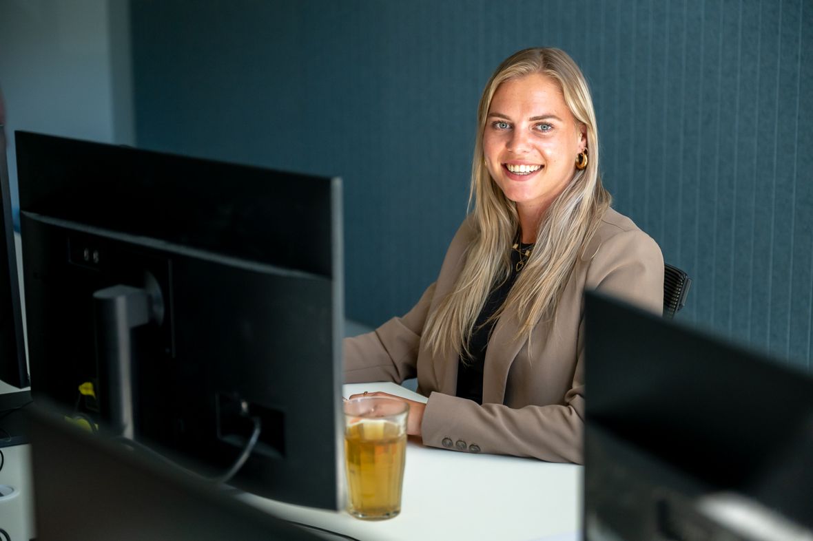 Rosalie op kantoor 365werk